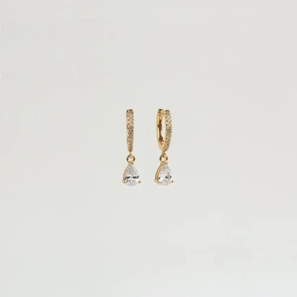 Teardrop Lab Grown Diamond Earrings