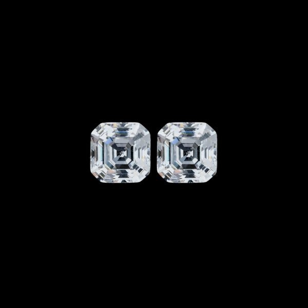 IGI Certified Asscher Cut 1-5 Carat Lab Grown Diamond/ CVD Diamond