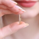 Thin Lab Grown Diamond Stacking Band Ring