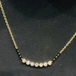 Gold and CVD Diamond Seven-Stone Mangalsutra