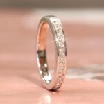 Classic Channel-Set CVD Diamond Band- Wedding Ring
