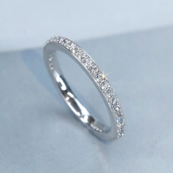 Lab Grown Diamond Pave Wedding Band