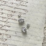 Heart Cut CVD Diamond Halo Stud Earrings