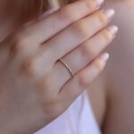 Thin Lab Grown Diamond Stacking Band Ring