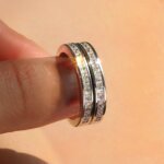 Classic Channel-Set CVD Diamond Band- Wedding Ring
