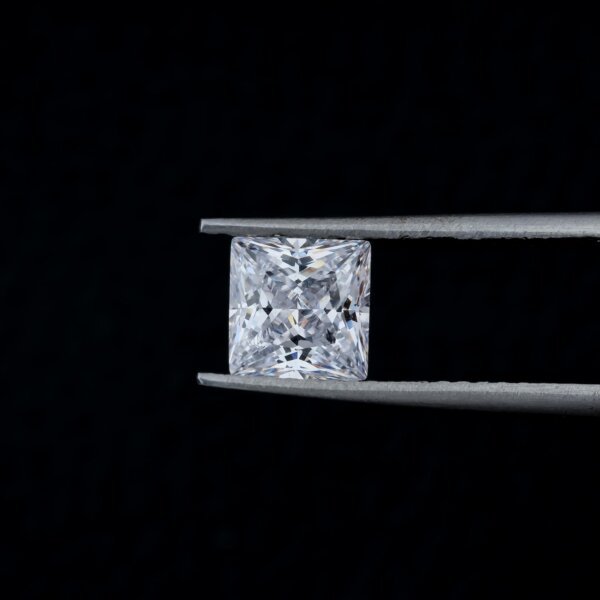 IGI Certified Princess Cut 1-5 Carat Lab Grown Diamond/ CVD Diamond