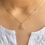 CVD Diamond Mangalsutra with Triangle Pendant and Delicate Chain