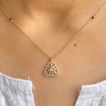 CVD Diamond Mangalsutra with Triangle Pendant and Delicate Chain