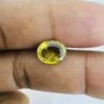 2.78 Carat/ 3.08 Ratti Natural Chrysoberyl Gemstone