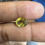 2.78 Carat/ 3.08 Ratti Natural Chrysoberyl Gemstone