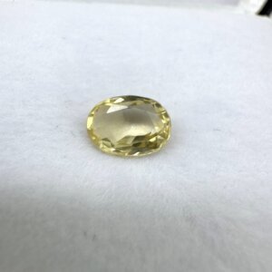 1.67 Carat/ 1.85 Ratti Ceylon Yellow Sapphire/ Pukhraj Gemstone