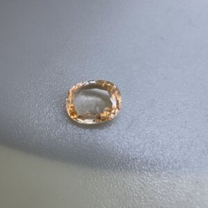 1.40 Carat/ 1.55 Ratti Ceylon Yellow Sapphire/ Pukhraj Gemstone