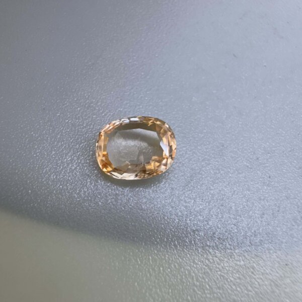 1.40 Carat/ 1.55 Ratti Ceylon Yellow Sapphire/ Pukhraj Gemstone