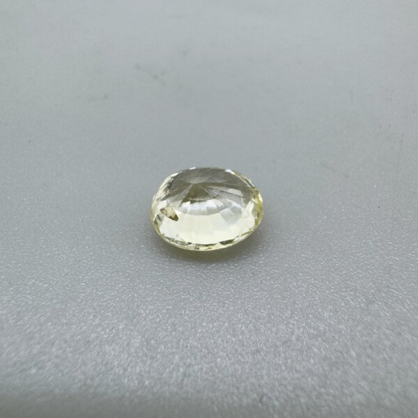 2.15 Carat/ 2.38 Ratti Natural Yellow Sapphire/ Pukhraj Gemstone