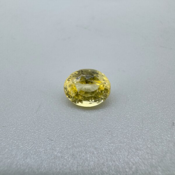 2.00 Carat/ 2.22 Ratti Natural Yellow Sapphire/ Pukhraj Gemstone