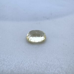 1.54 Carat/ 1.71 Ratti Natural Yellow Sapphire/ Pukhraj Gemstone