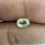 1.59 Carat/ 1.76 Ratti Natural Yellow Sapphire/ Pukhraj Gemstone