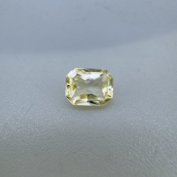 1.06 Carat/ 1.17 Ratti Natural Yellow Sapphire/ Pukhraj Gemstone