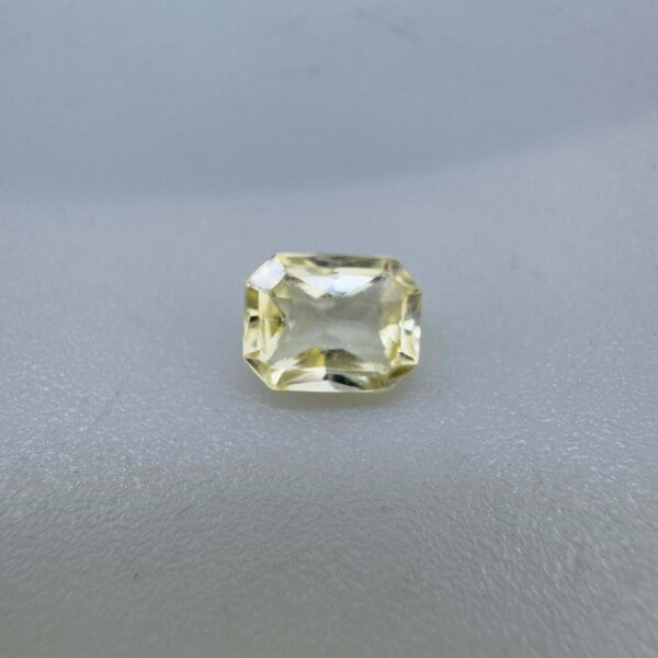 1.06 Carat/ 1.17 Ratti Natural Yellow Sapphire/ Pukhraj Gemstone