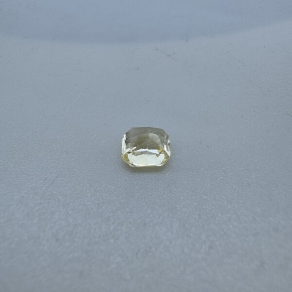 0.97 Carat/ 1.07 Ratti Natural Yellow Sapphire/ Pukhraj Gemstone