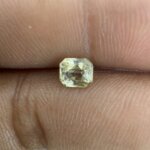 0.97 Carat/ 1.07 Ratti Natural Yellow Sapphire/ Pukhraj Gemstone