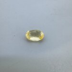2.01 Carat/ 2.23 Ratti Natural Yellow Sapphire/ Pukhraj Gemstone
