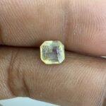 1.31 Carat/ 1.45 Ratti Natural Yellow Sapphire/ Pukhraj Gemstone