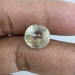 5.98 Carat/ 6.64 Ratti Natural Yellow Sapphire/ Pukhraj Gemstone