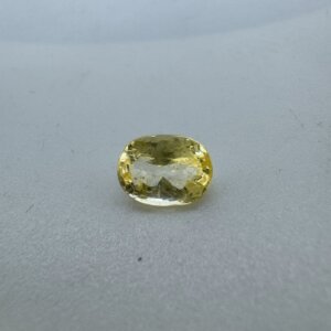 2.55 Carat/ 2.83 Ratti Natural Yellow Sapphire/ Pukhraj Gemstone