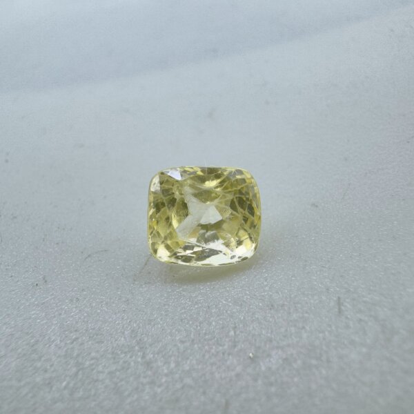 2.09 Carat/ 2.32 Ratti Natural Yellow Sapphire/ Pukhraj Gemstone