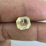 4.43 Carat/ 4.92 Ratti Natural Yellow Sapphire/ Pukhraj Gemstone