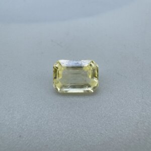 3.92 Carat/ 4.35 Ratti Natural Yellow Sapphire/ Pukhraj Gemstone