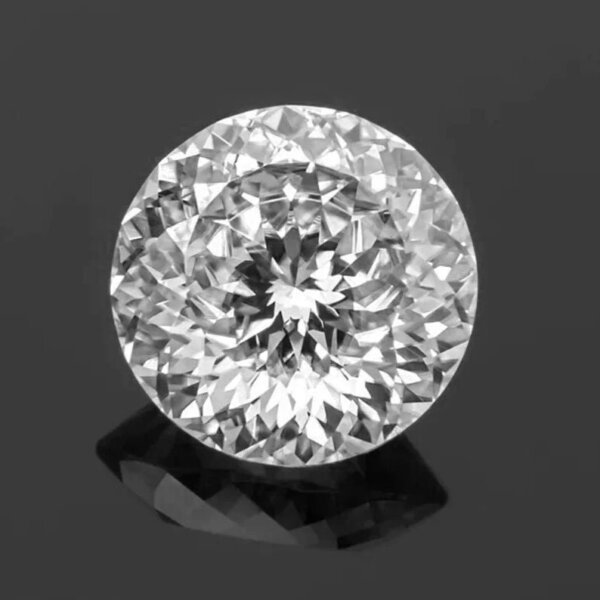 IGI Certified Round Portuguese Cut Lab Grown Diamond/ CVD Diamond
