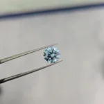 IGI Certified Round Vivid Blue Lab Grown Diamond/ CVD Diamond