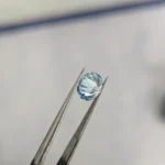 IGI Certified Round Vivid Blue Lab Grown Diamond/ CVD Diamond