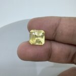 8.08 Carat/ 8.97 Ratti Natural Yellow Sapphire/ Pukhraj Gemstone