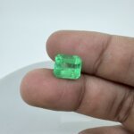 4.49 Carat/ 4.98 Ratti Natural Colombian Emerald/ Panna Gemstone