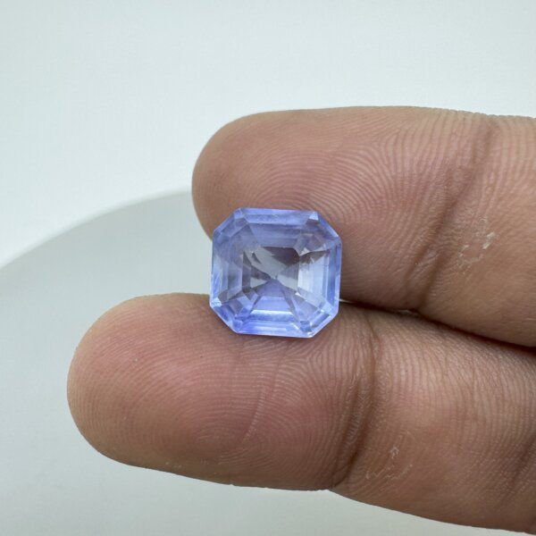 6.56 Carat/ 7.28 Ratti Natural Blue Sapphire/ Neelam Gemstone