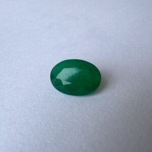 4.05 Carat/ 4.50 Ratti Natural Zambian Emerald/ Panna Gemstone