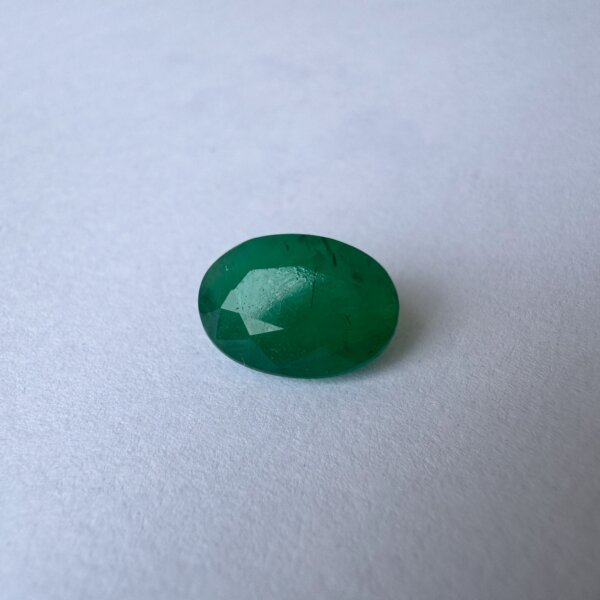 4.05 Carat/ 4.50 Ratti Natural Zambian Emerald/ Panna Gemstone