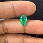 2.38 Carat/ 2.64 Ratti Natural Zambian Emerald/ Panna Gemstone