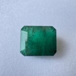 5.90 Carat/ 6.55 Ratti Natural Zambian Emerald/ Panna Gemstone