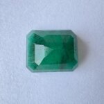 5.90 Carat/ 6.55 Ratti Natural Zambian Emerald/ Panna Gemstone