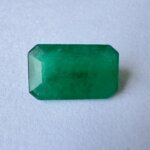 5.82 Carat/ 6.46 Ratti Natural Zambian Emerald/ Panna Gemstone