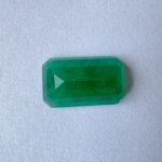 5.82 Carat/ 6.46 Ratti Natural Zambian Emerald/ Panna Gemstone
