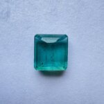 7.23 Carat/ 8.03 Ratti Natural Zambian Emerald/ Panna Gemstone