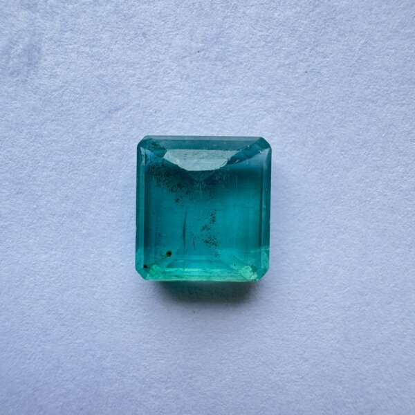 7.23 Carat/ 8.03 Ratti Natural Zambian Emerald/ Panna Gemstone