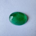 7.21 Carat/ 8.01 Ratti Natural Zambian Emerald/ Panna Gemstone