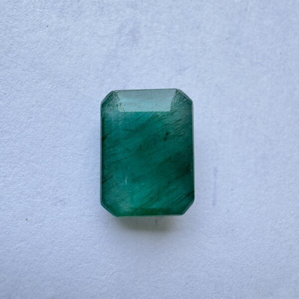 9.86 Carat/ 10.96 Ratti Natural Zambian Emerald/ Panna Gemstone