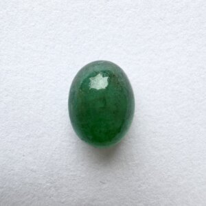 4.55 Carat/ 5.05 Ratti Natural Zambian Cabochon Emerald/ Panna Gemstone